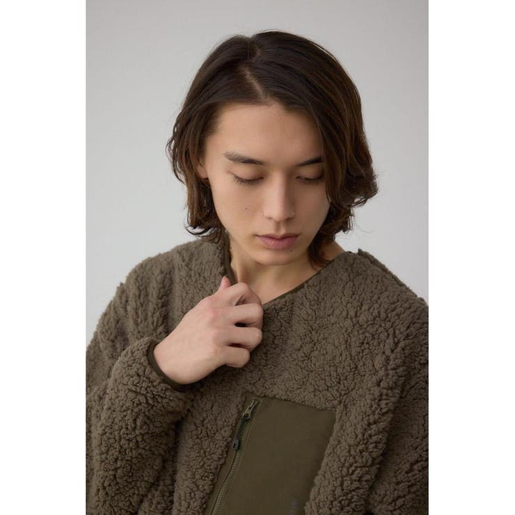 シープボア防風トップス | AZUL BY MOUSSY | 詳細画像16 