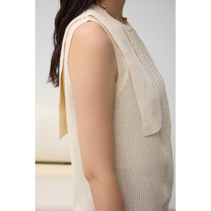 メッシュコンビニットタンク | AZUL BY MOUSSY | 詳細画像10