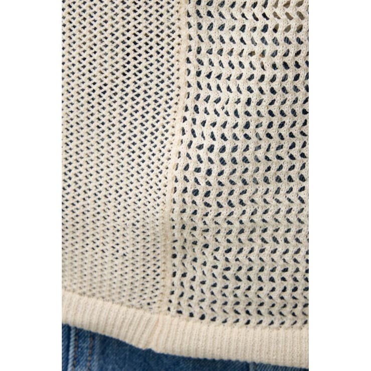 メッシュコンビニットタンク | AZUL BY MOUSSY | 詳細画像12