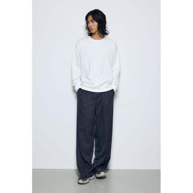 ウールライクツータックワイドパンツ | AZUL BY MOUSSY | 詳細画像17 