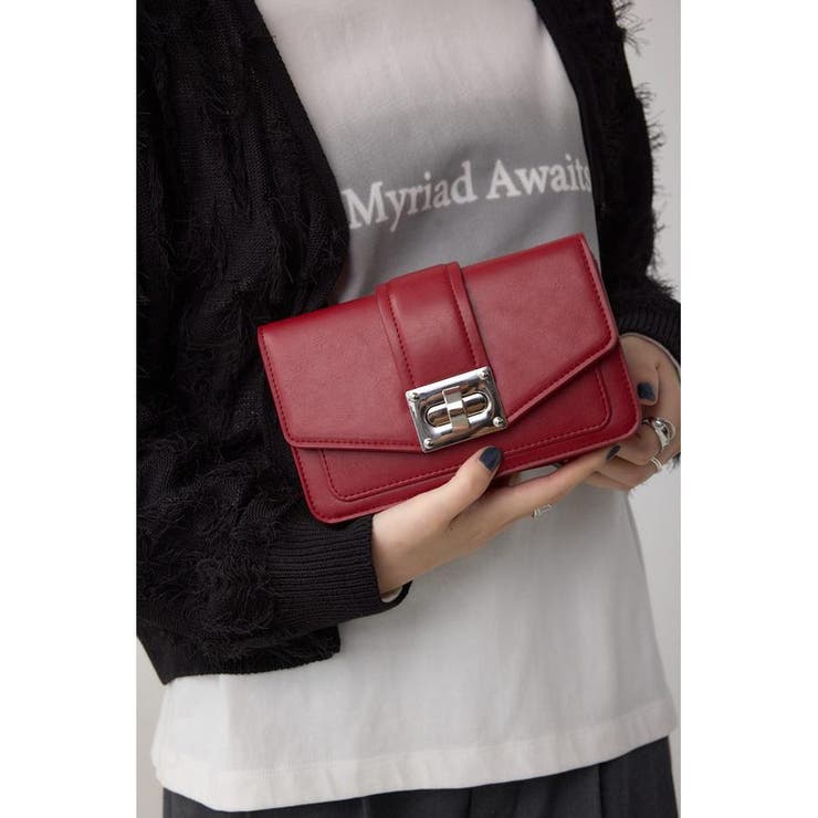 ターンロックフラップウォレットバッグ | AZUL BY MOUSSY | 詳細画像13 