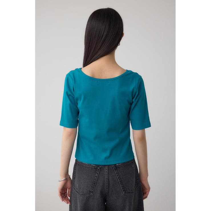 デザインネックショートTシャツ | AZUL BY MOUSSY | 詳細画像35 