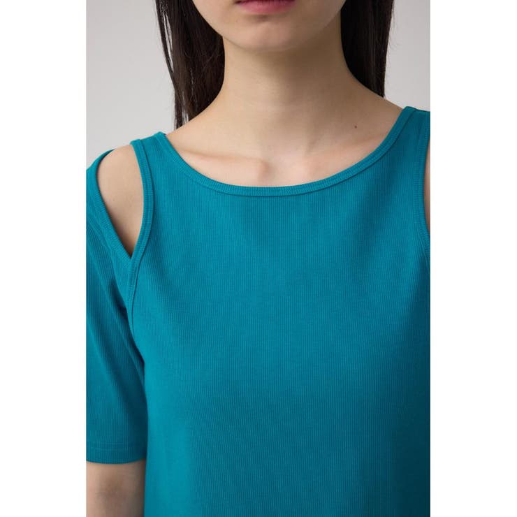 デザインネックショートTシャツ | AZUL BY MOUSSY | 詳細画像37 