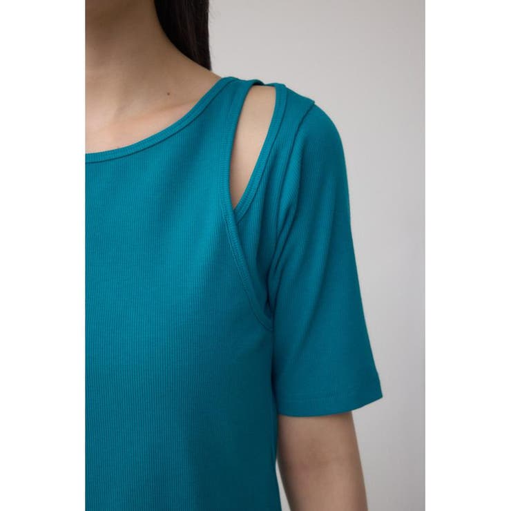 デザインネックショートTシャツ | AZUL BY MOUSSY | 詳細画像39 