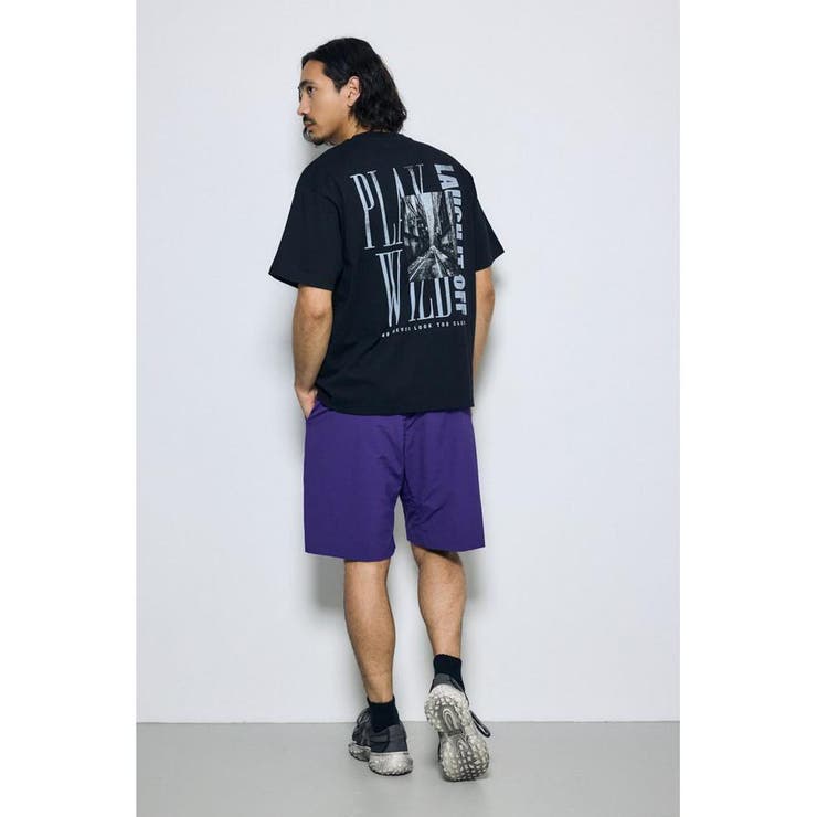 バーティカルグラフィックTシャツ | AZUL BY MOUSSY | 詳細画像14 