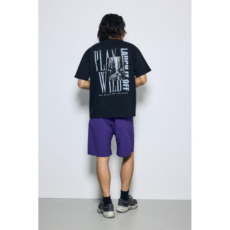 バーティカルグラフィックTシャツ | AZUL BY MOUSSY | 詳細画像15 