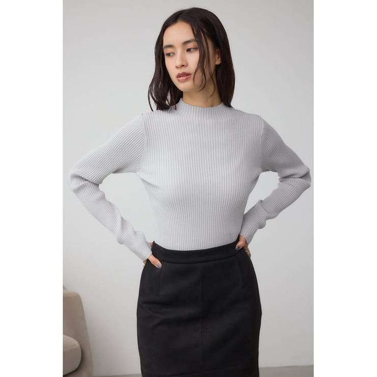 VENUSハイネックリブニット | AZUL BY MOUSSY | 詳細画像36 