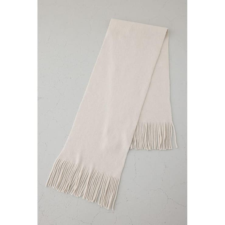 ソフトタッチニットフリンジストール | AZUL BY MOUSSY | 詳細画像2 