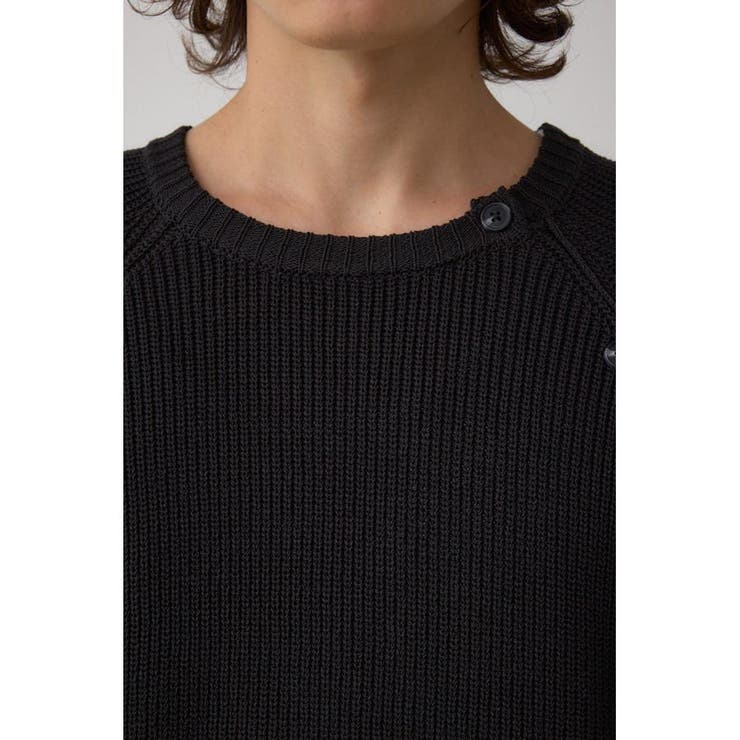 ショルダーボタンニットトップス | AZUL BY MOUSSY | 詳細画像8 