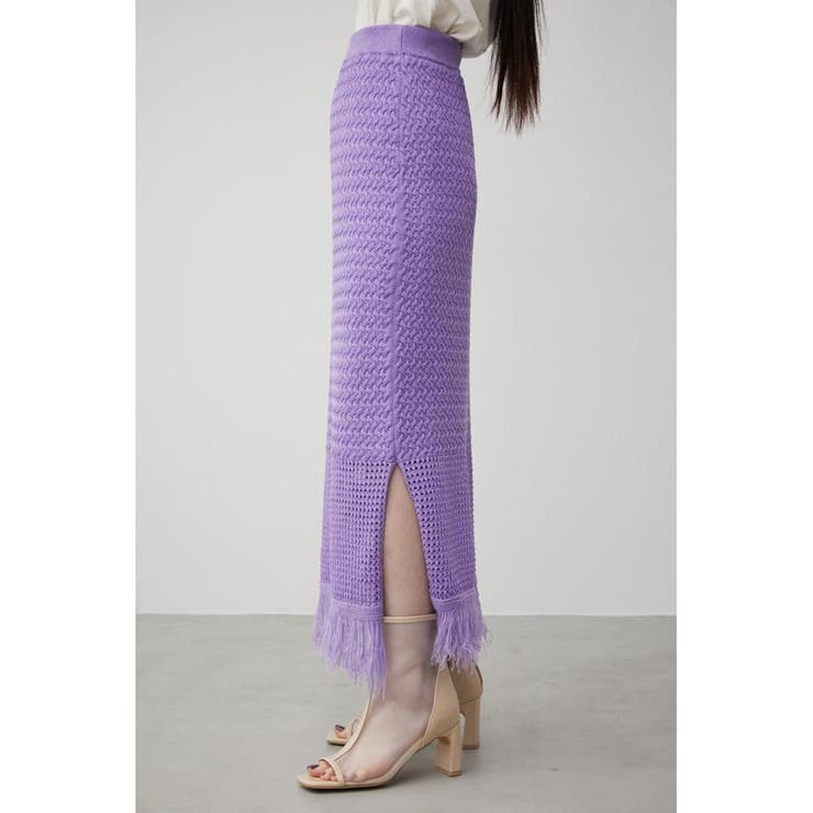 MESH CROCHET COMBI SKIRT | AZUL BY MOUSSY | 詳細画像16 