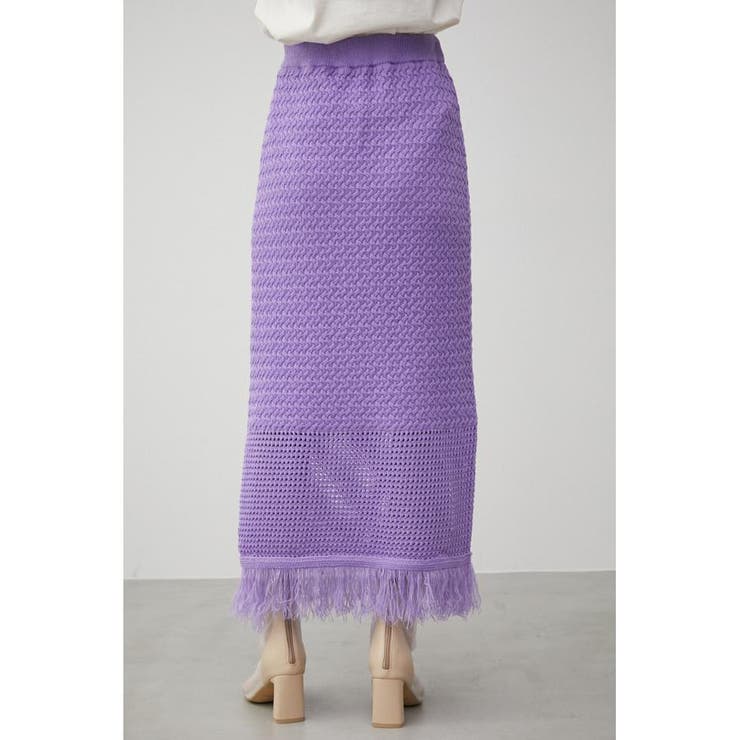 MESH CROCHET COMBI SKIRT | AZUL BY MOUSSY | 詳細画像17 