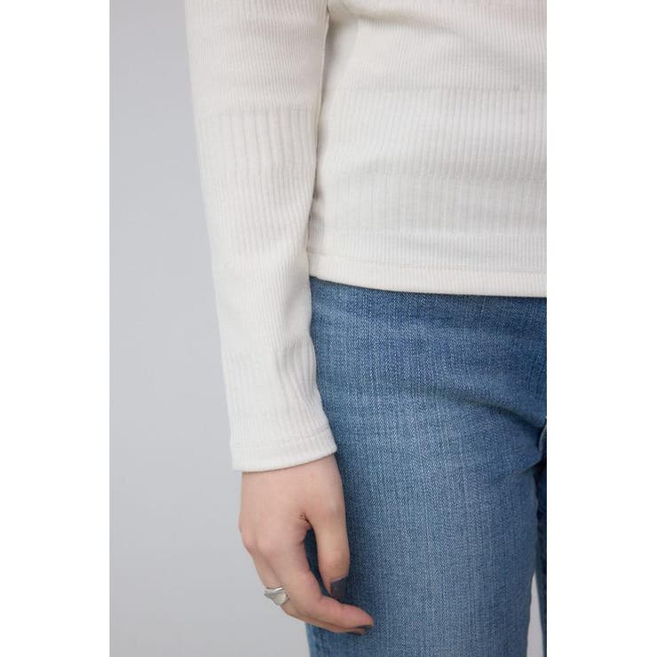 オフショルダーロングスリーブカットトップス | AZUL BY MOUSSY | 詳細画像10 