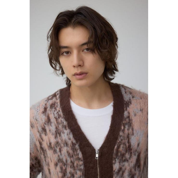 起毛総柄カーディガン | AZUL BY MOUSSY | 詳細画像15 