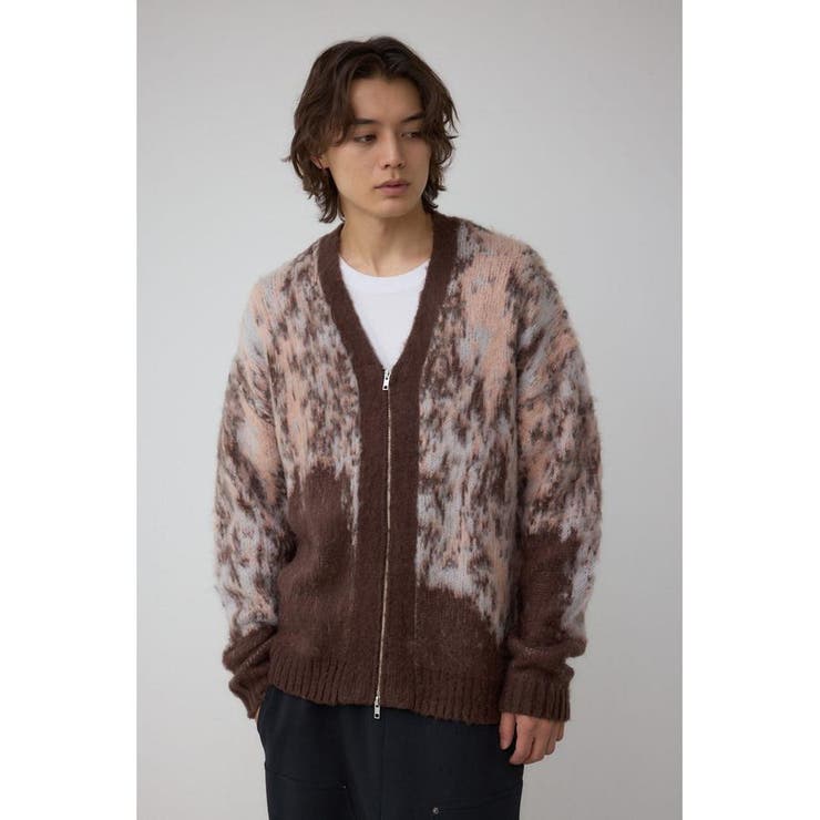 起毛総柄カーディガン | AZUL BY MOUSSY | 詳細画像16 