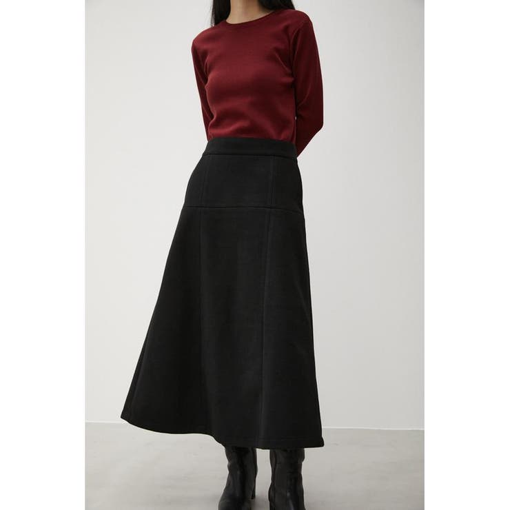 WOOL LIKE NARROW MIDI SKIRT[品番：AZLW0020399]｜AZUL BY MOUSSY