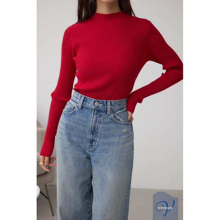 VENUSハイネックリブニット | AZUL BY MOUSSY | 詳細画像23 
