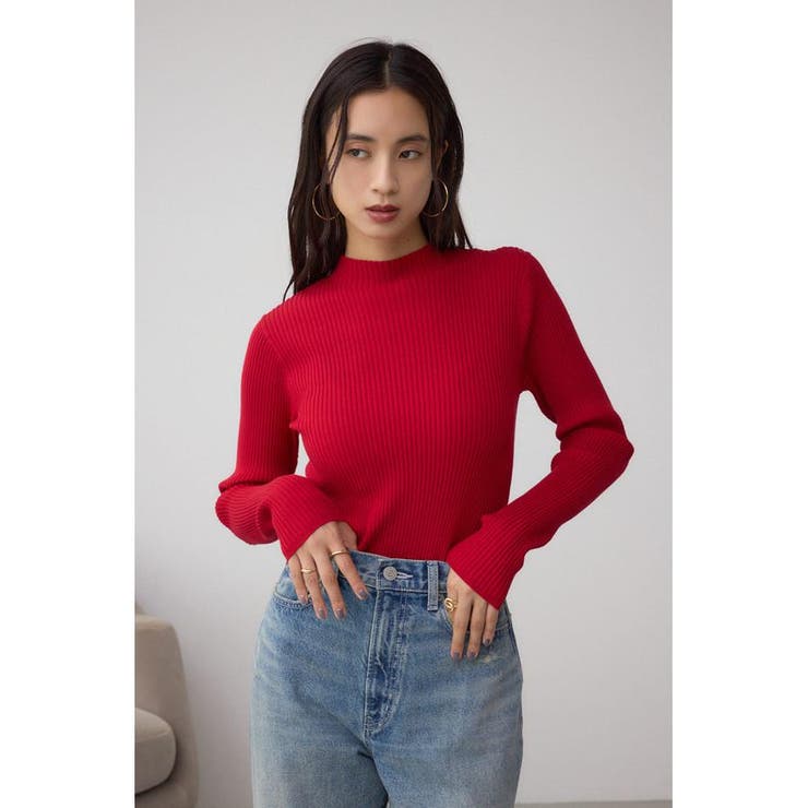 VENUSハイネックリブニット | AZUL BY MOUSSY | 詳細画像25 