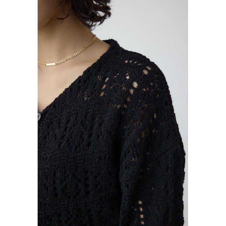 クロシェニットボレロ | AZUL BY MOUSSY | 詳細画像18 