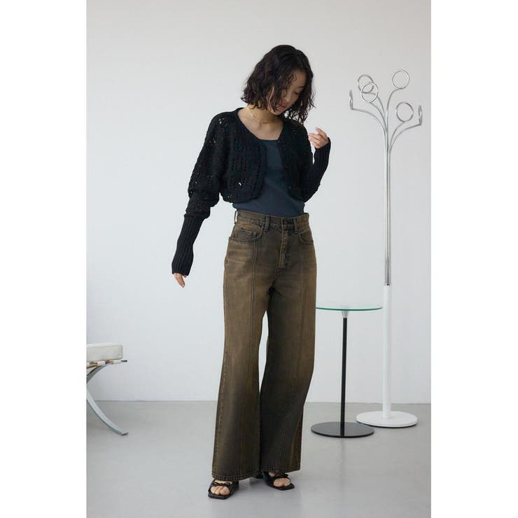 クロシェニットボレロ | AZUL BY MOUSSY | 詳細画像13 
