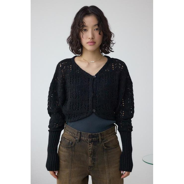 クロシェニットボレロ | AZUL BY MOUSSY | 詳細画像14 