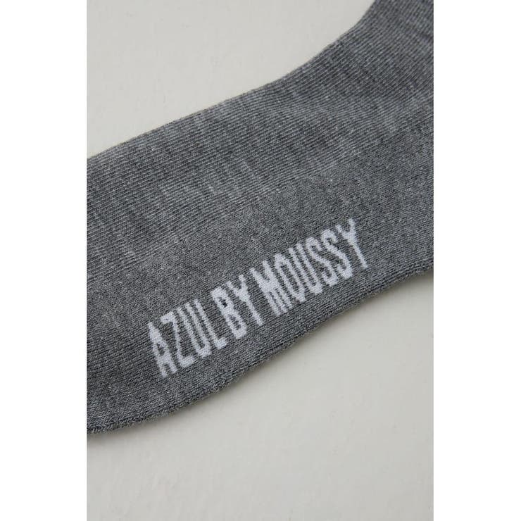 メッセージミドルソックス | AZUL BY MOUSSY | 詳細画像15 