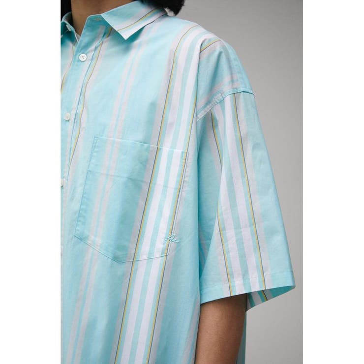 WIDE RELAX HALF SLEEVE SHIRT | AZUL BY MOUSSY | 詳細画像17 