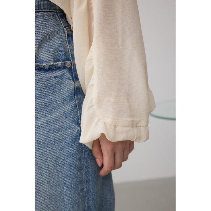 ボリュームギャザーショートボレロ | AZUL BY MOUSSY | 詳細画像12 