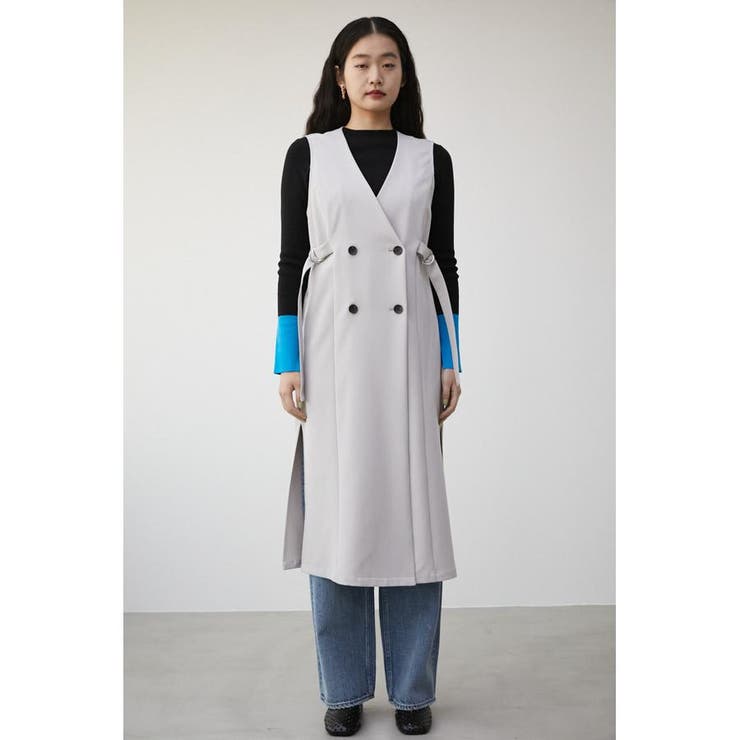 VENUS LONG GILET | AZUL BY MOUSSY | 詳細画像25 