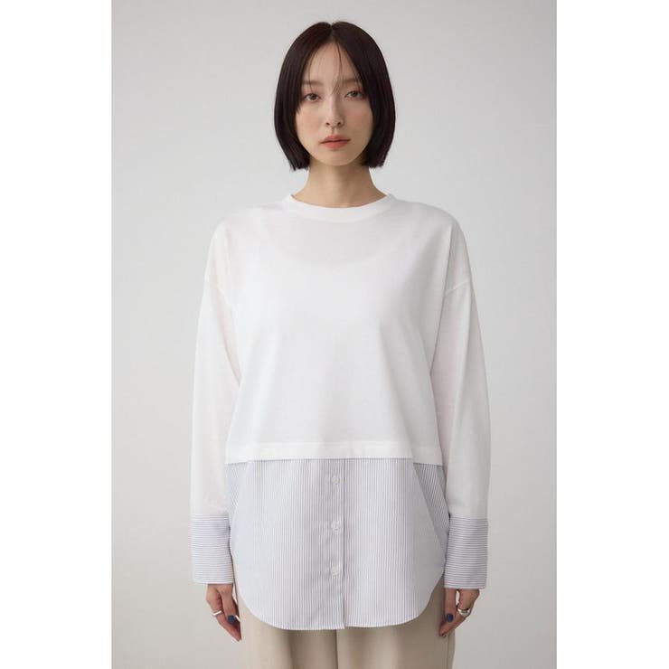 アソートデザインレイヤードトップス | AZUL BY MOUSSY | 詳細画像16 