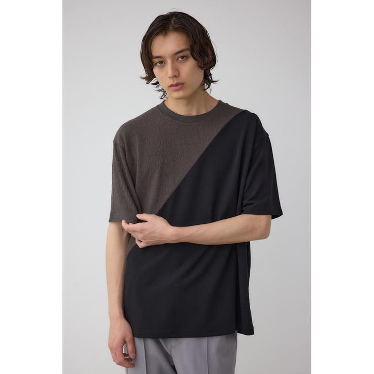 異素材スウィッチングラフィックTEE | AZUL BY MOUSSY | 詳細画像14 