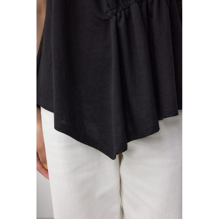 C/T冷感アシメギャザートップス | AZUL BY MOUSSY | 詳細画像11 