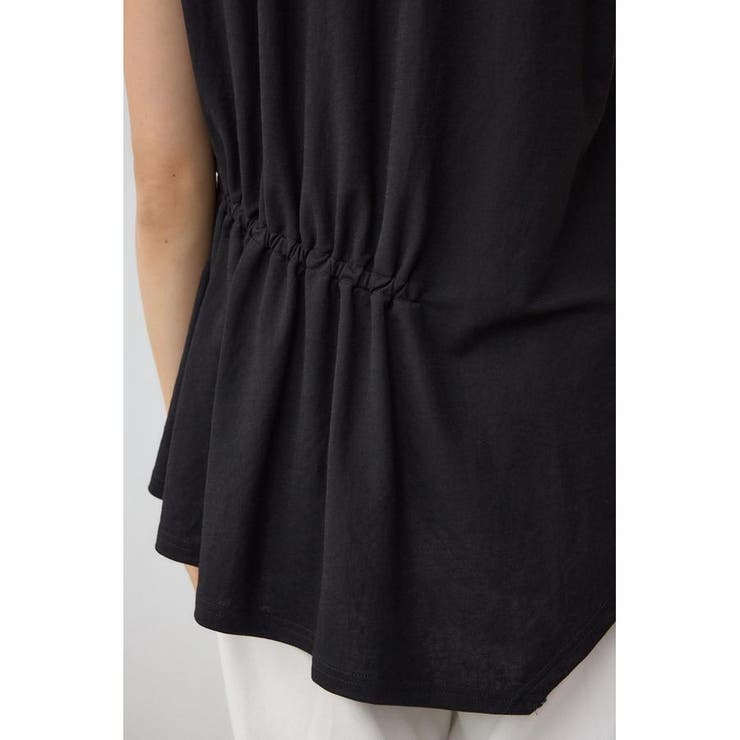 C/T冷感アシメギャザートップス | AZUL BY MOUSSY | 詳細画像12 