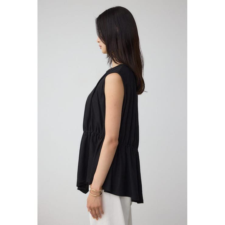 C/T冷感アシメギャザートップス | AZUL BY MOUSSY | 詳細画像6 