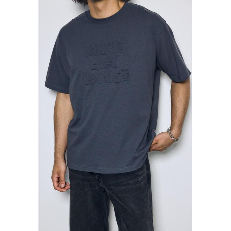 エンボスロゴTシャツ | AZUL BY MOUSSY | 詳細画像11 