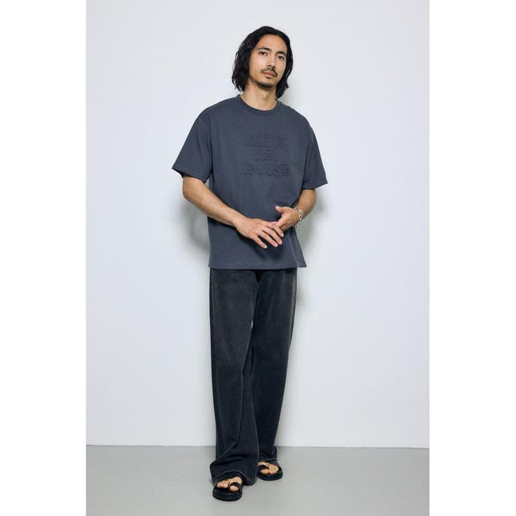エンボスロゴTシャツ | AZUL BY MOUSSY | 詳細画像14 