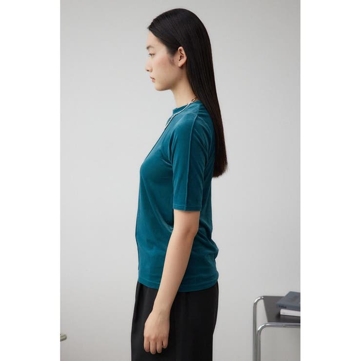 ベロア5分袖トップス | AZUL BY MOUSSY | 詳細画像26 