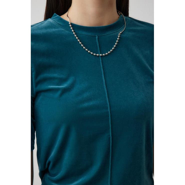 ベロア5分袖トップス | AZUL BY MOUSSY | 詳細画像28 