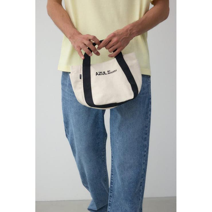 IVOY3 | キャンバスロゴミニトート | AZUL BY MOUSSY