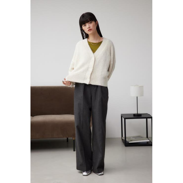 モヘヤライクニットカーディガン | AZUL BY MOUSSY | 詳細画像4 