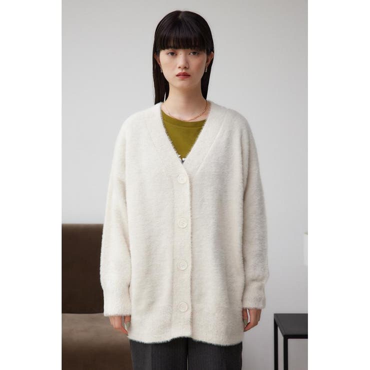 モヘヤライクニットカーディガン | AZUL BY MOUSSY | 詳細画像13 
