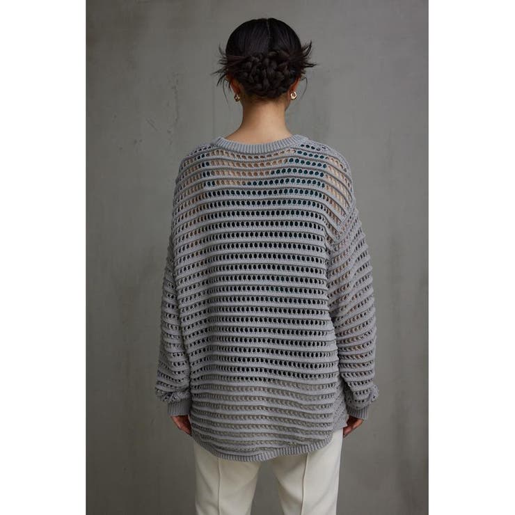 メッシュニットセットトップス | AZUL BY MOUSSY | 詳細画像26 