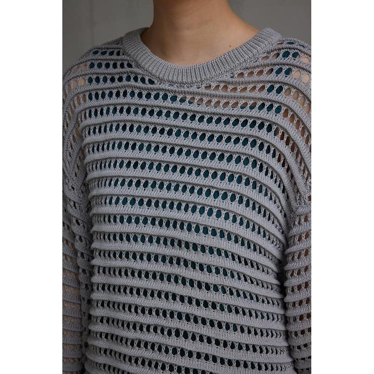 メッシュニットセットトップス | AZUL BY MOUSSY | 詳細画像27 