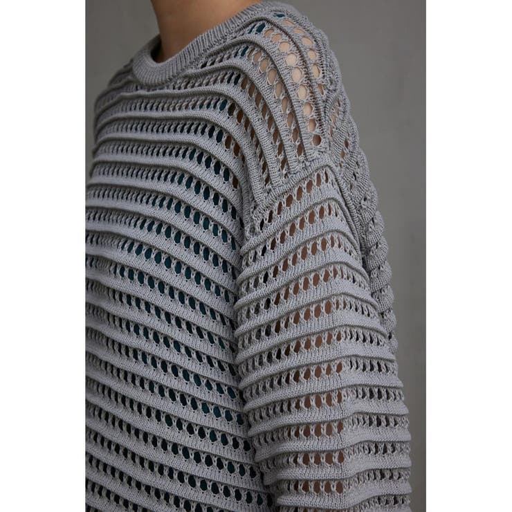 メッシュニットセットトップス | AZUL BY MOUSSY | 詳細画像28 