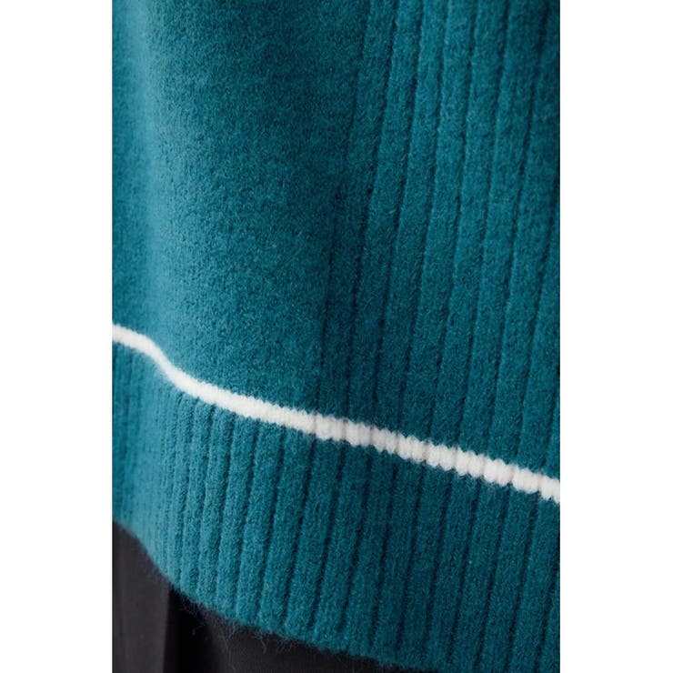 スウェットライクニットプルオーバー | AZUL BY MOUSSY | 詳細画像23 