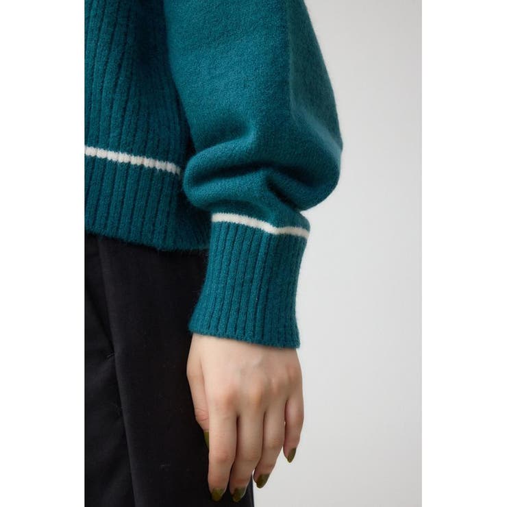 スウェットライクニットプルオーバー | AZUL BY MOUSSY | 詳細画像21 