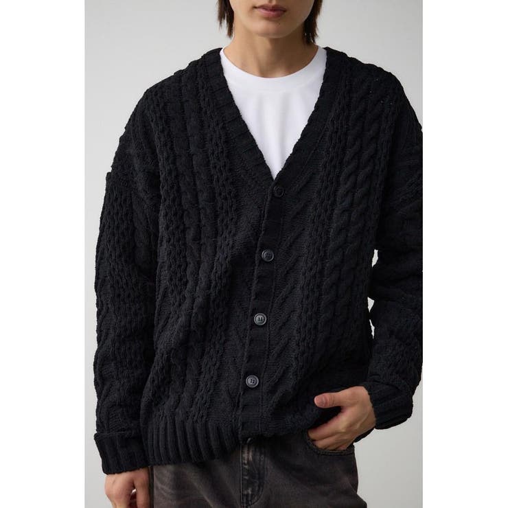 シェニールカーディガン[品番：AZLW0022725]｜AZUL BY MOUSSY