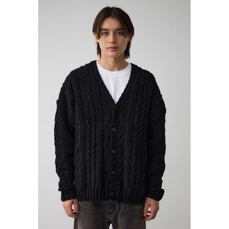 シェニールカーディガン[品番：AZLW0022725]｜AZUL BY MOUSSY