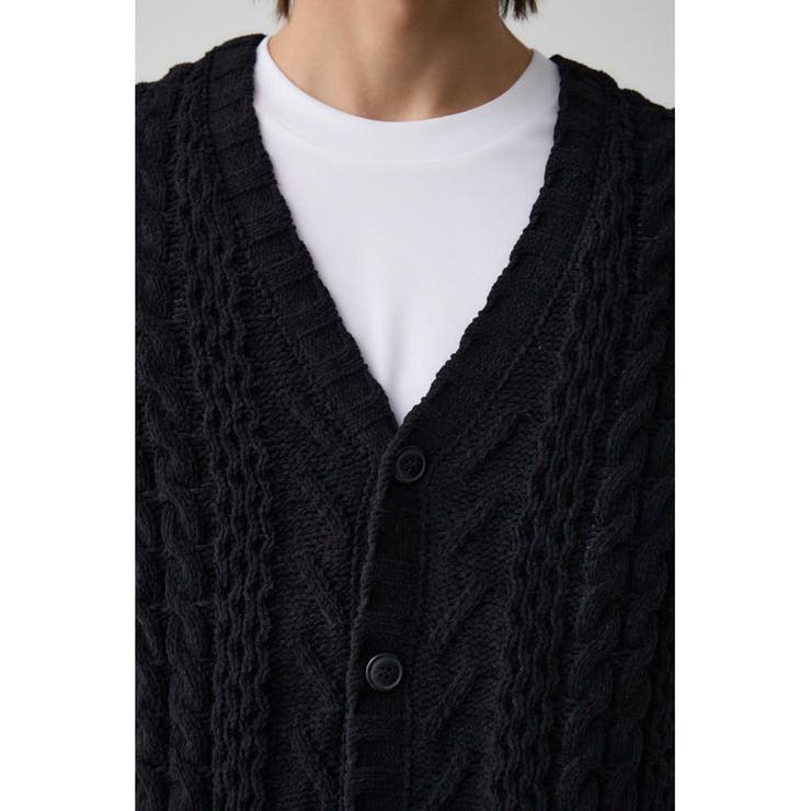 シェニールカーディガン[品番：AZLW0022725]｜AZUL BY MOUSSY