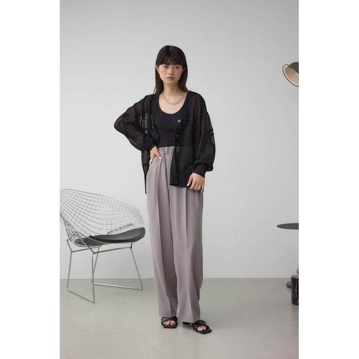 C/T冷感 2タックイージースラックス | AZUL BY MOUSSY | 詳細画像25 