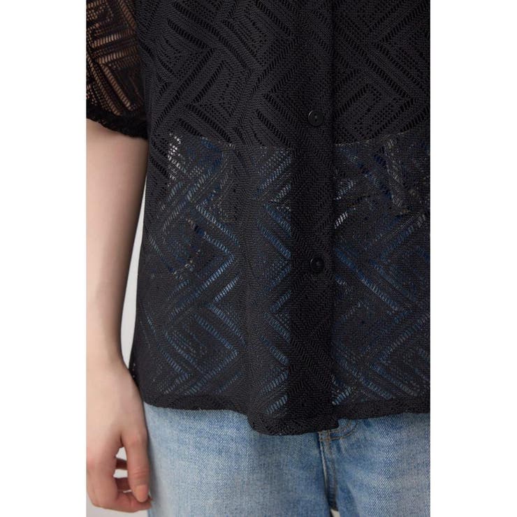 レース半袖シャツ | AZUL BY MOUSSY | 詳細画像21 